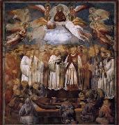 GIOTTO di Bondone Death and Ascension of St Francis oil painting artist